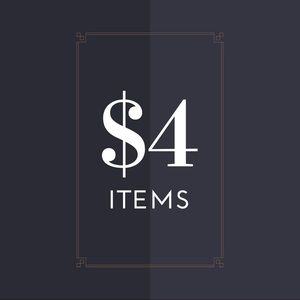 $4 ITEMS